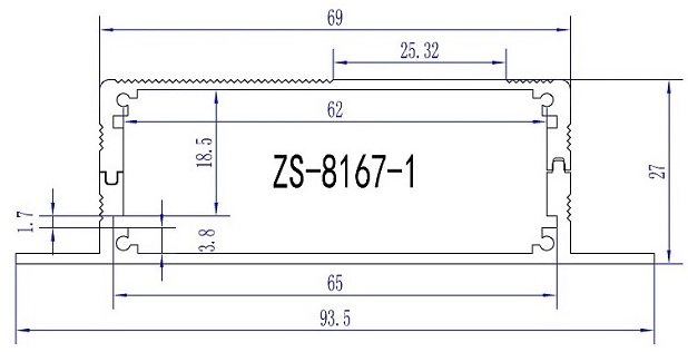 8167-1控制器外殼儀表儀器鋁型材殼體.jpg