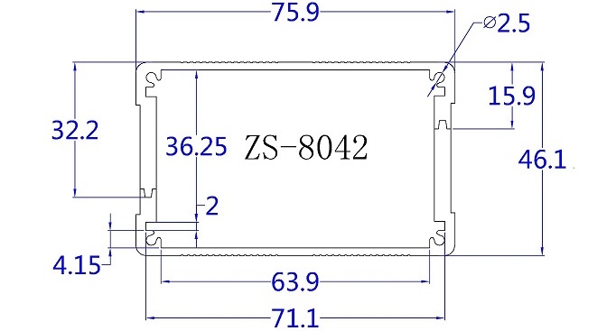 8042電源外殼控制器鋁殼寧波慈溪鋁殼.jpg